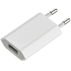 Сетевое зарядное устройство iPhone 3G/3GS/4G/4GS/5 (1USBx1A) 1000mAh White (S07022)