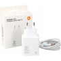 Зарядний пристрій Xiaomi 33W Charging Combo USB-A White (BHR9956EU) + кабель Type-C