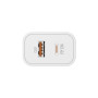 Мережевий зарядний пристрій ColorWay Power Delivery Port PPS (Type-C PD + USB QC3.0) (30W) White (CW-CHS037PD-WT)
