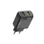 Зарядний пристрій Promate BiPlug-QC3 Black