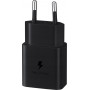 Мережевий зарядний пристрій Samsung EP-T1510X Black, 1хUSB Type-C, 15W (EP-T1510NBEGEU)