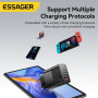 Мережевий зарядний пристрій Essager Pinchen 33W USB A + TYPE C Black (ECTAC-PCB01-P)