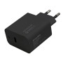 Сетевое зарядное устройство ColorWay (Type-C PD + USB QC3.0) Black (CW-CHS023PD-BK)