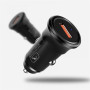 Автомобильное зарядное устройство SkyDolphin SZ10 QC3.0 (1USB, 3.1A) Black (AZP-000086)