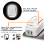 Сетевое зарядное устройство Intaleo TCL242 (2USB, 2.4A) White (1283126481130)