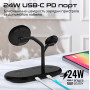 Бездротовий зарядний пристрій Promate Synergy-Pro MagSafe 57W Black