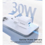 Мережевий зарядний пристрій Choetech (USB-C+USB-A) White (PD5012-EU-WH)