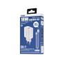 Мережевий зарядний пристрій Remax Kiddy Series 18W (1USB 2.1 А) White (RP-U119) + кабель USB Type-C