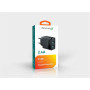 Сетевое зарядное устройство Grand-X (2xUSB 2.4А) Black (CH-50T) + кабель USB-C