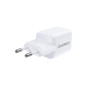 Мережевий зарядний пристрій Choetech (USB-C+USB-A) White (PD5012-EU-WH)