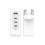 Мережевий зарядний пристрій J5create GaN USB-C 130W White (JUP43130E-EN)