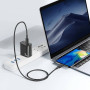 Мережевий зарядний пристрій XO L105 (2USB-С, 3А) PD Black (L105-CC.black)