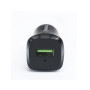 Автомобільний зарядний пристрій REAL-EL CA-30 QC3.0 (1USBx3A) Black/Grey