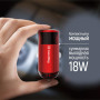 Автомобильное зарядное устройство ColorWay (1USBх3А) QC3.0 Red (CW-CHA012Q-RD)