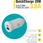 Автомобильное зарядное устройство Piko CC-302QP (2USB, 3A) White (1283126509896)