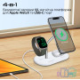 Бездротовий зарядний пристрій Promate Synergy-Pro MagSafe 57W White