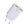 Мережевий зарядний пристрій Piko TC-PD452 (1USB-Cx3A, 1USBx3A) 45W White (1283126597787)