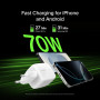 Мережевий зарядний пристрій Belkin BoostCharge Pro 3-Port GaN Wall Charger 70W White (WCH018HQWH)