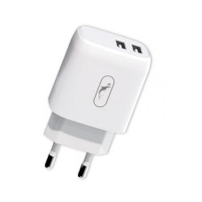 Зарядное устройство SkyDolphin SC22EB (2USB, 2.1A) White (MZP-000161)