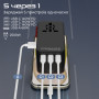 Зарядний пристрій Promate TripMate-GaN160 160W Black