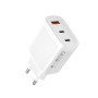 Мережевий зарядний пристрій XO L117 (2USB-С, 1USB, 3А) PD, QC 3.0 White (L117-CC.white)