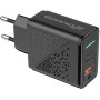 Сетевое зарядное устройство Grand-X Fast Сharge 6в1 (1хUSB, 1хTypeC, 18W) Black (CH-880)