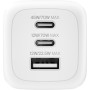 Мережевий зарядний пристрій Belkin BoostCharge Pro 3-Port GaN Wall Charger 70W White (WCH018HQWH)