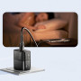 Мережевий зарядний пристрій Essager Travel Charger 20W USB-C Black (E20JSB1-SYTT1-T) + кабель USB Type-C