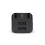 Мережевий зарядний пристрій REAL-EL CH-210 (2USB, 2.1A) Black