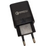Зарядний пристрій Atcom CX-18 (1USB, 3А) QC3.0 Black (20303)