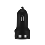 Автомобільний зарядний пристрій Canyon (2USB, 2.1A) Black (CNE-CCA04B)