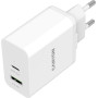 Мережевий зарядний пристрій Canyon H-20-03 (2USB, 3A) PD, QC3.0 White (CNE-CHA20W03)