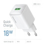 Мережевий зарядний пристрій ColorWay 1USB Quick Charge 3.0 (18W) V2 White (CW-CHS063Q-WT)