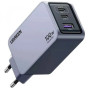 Зарядний пристрій Ugreen Nexode Pro X757 100W GaN (2хUSB-C+USB-A) Gray (25874)