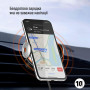 Беспроводное автомобильное зарядное устройство ColorWay AutoSense Car Wireless Charger 2 10W Black (CW-CHAW035Q-BK)