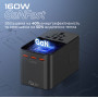 Зарядний пристрій Promate TripMate-GaN160 160W Black