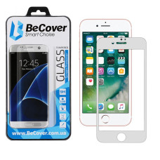 Защитное стекло BeCover для Apple iPhone SE 2020/8/7 White (701041)