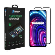 Защитное стекло BeCover для Realme C25Y Black (707139)