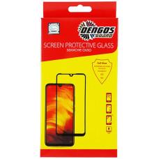 Защитное стекло Dengos для Xiaomi Poco M3 Pro Black Full Glue (TGFG-183)