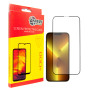 Захисне скло Dengos для Apple iPhone 13 Black Full Glue (TGFG-316)