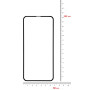 Защитное стекло BeCover для Apple iPhone 11 Black (704103)