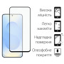 Захисне скло Dengos для Samsung Galaxy S25 SM-S931 Black Full Glue (TGFG-389)