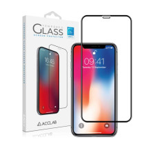 Защитное стекло ACCLAB Full Glue для Apple iPhone 11 Pro/X/XS Black (1283126508189)