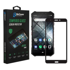 Защитное стекло BeCover для Ulefone Armor X6/X7 Black (707313)