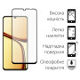 Захисне скло Dengos для Realme C61 Black Full Glue (DG-TG2P-57) 2шт