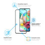 Защитное стекло Global для Samsung Galaxy A71 SM-A715 Full Glue Black (1283126497155)