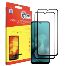 Захисне скло Dengos для Motorola Moto G06/G06 Power Black Full Glue (DG-TG2P-92) 2 шт.