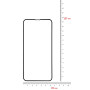 Защитное стекло BeCover для Apple iPhone X/XS Black (702622)