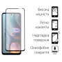 Захисне скло Dengos для Motorola E15 Black Full Glue (TGFG-421)
