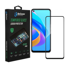 Защитное стекло BeCover для Oppo A76 Black (707604)